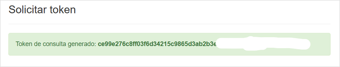 Genera tu token